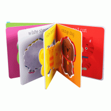 Custom Board Books For Children With Foam Pad Cover 
